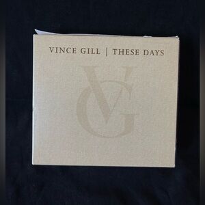Vince Gill these days, Box CD’s new